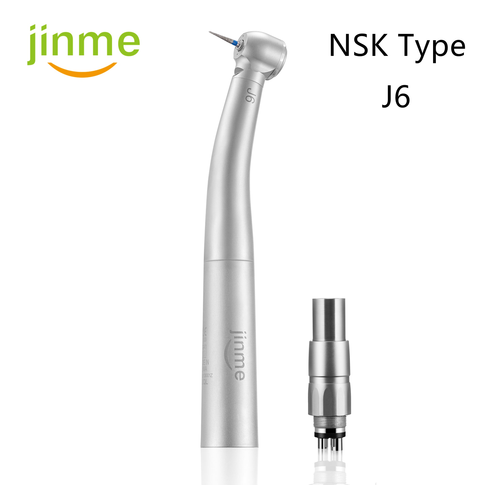 Jinme J6 Kavo/NSK type Air Driven HighSpeed Handpiece w/fiber optic
