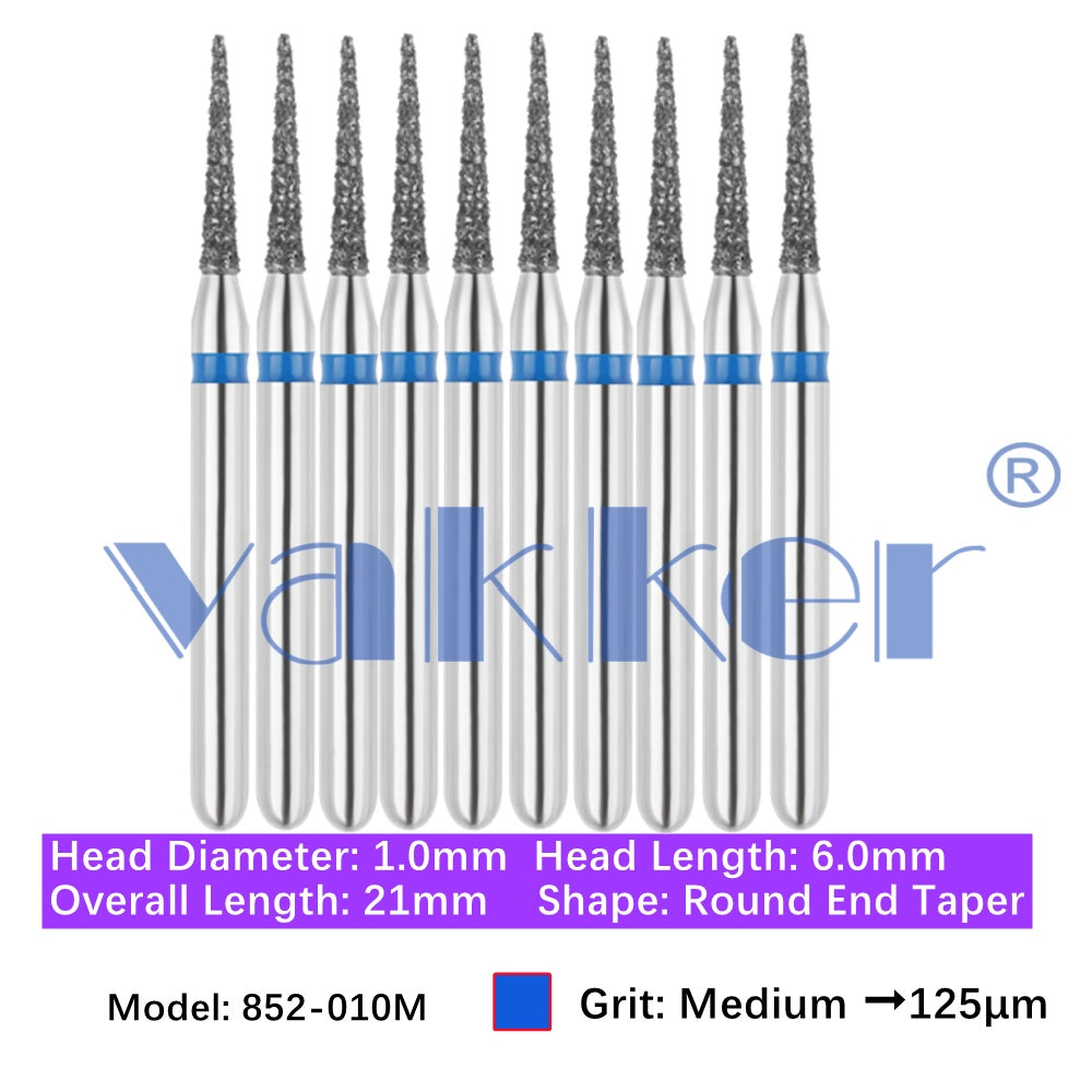 Vakker® Diamond Burs X-Mas Tree Diamond Burs 10/pk