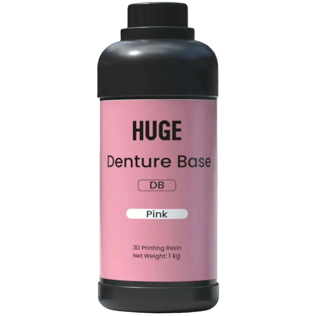 HUGE Denture Base 3D printing resin in pink, 1 kg bottle