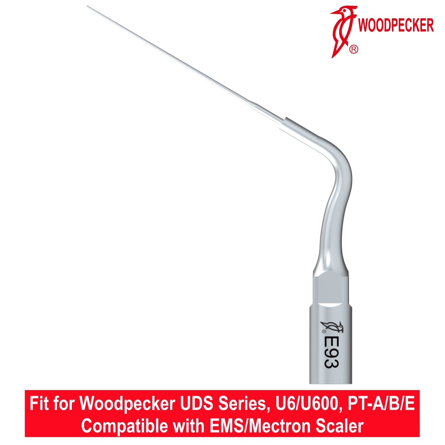 Woodpecker Ultrasonic Scaler Tips E93 1pc/pk Fit for EMS & Mectron scalers