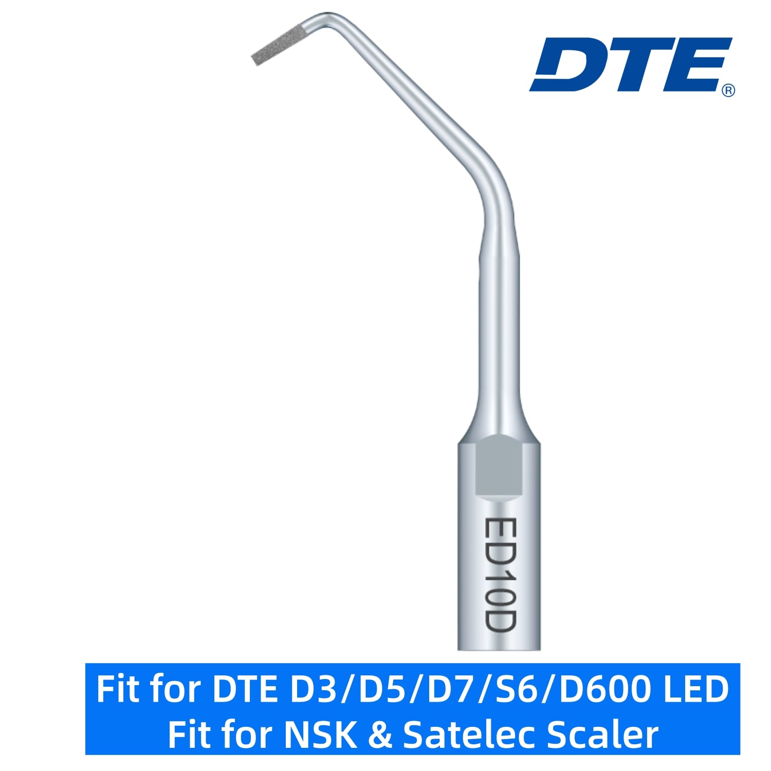 DTE Dental Ultrasonic Scaler Tips ED10D 1pc/pk Fit for NSK & Satelec Scaler