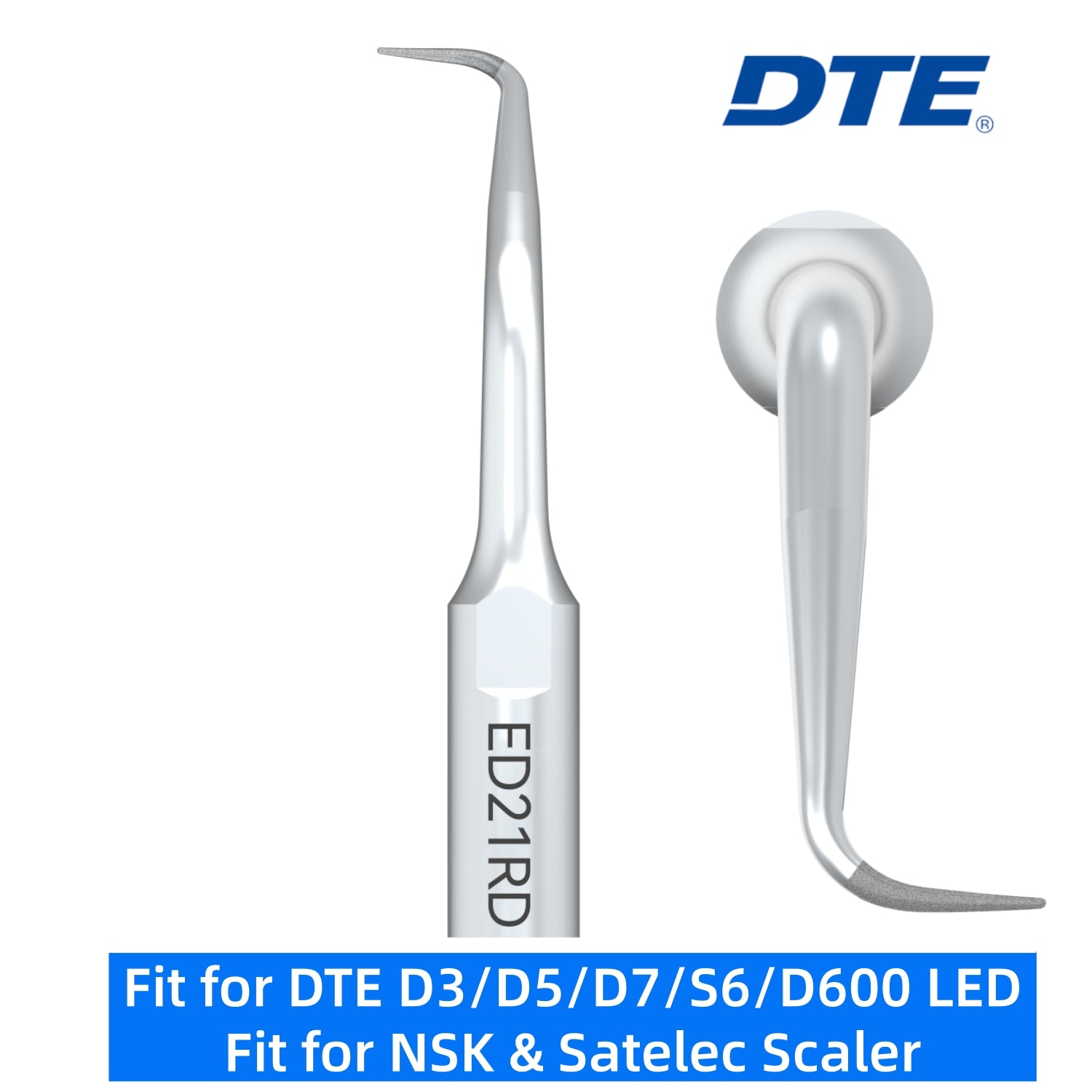 DTE Dental Ultrasonic Scaler Tips ED21RD 1pc/pk Fit for NSK & Satelec Scaler