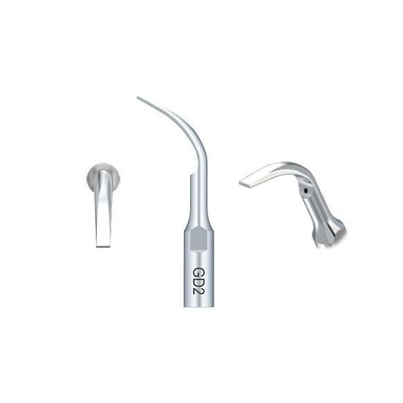 DTE Ultrasonic Scaler Silver Tips Assorted - 5/Pk (1xPD1, 2xGD1, 1xGD2, 1xGD4)