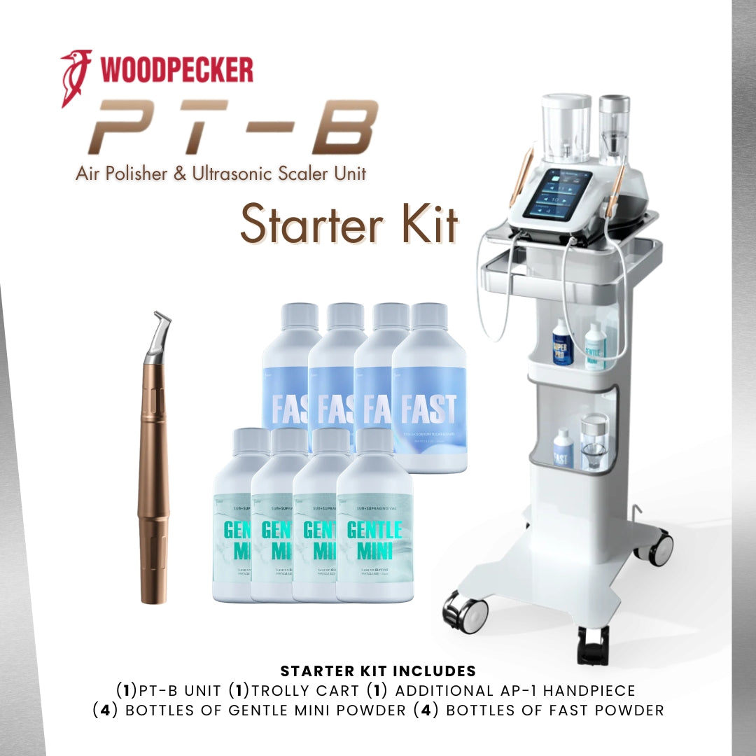 Woodpecker® PT-B Air Polisher | Dental Biofilm Removal & Ultrasonic System