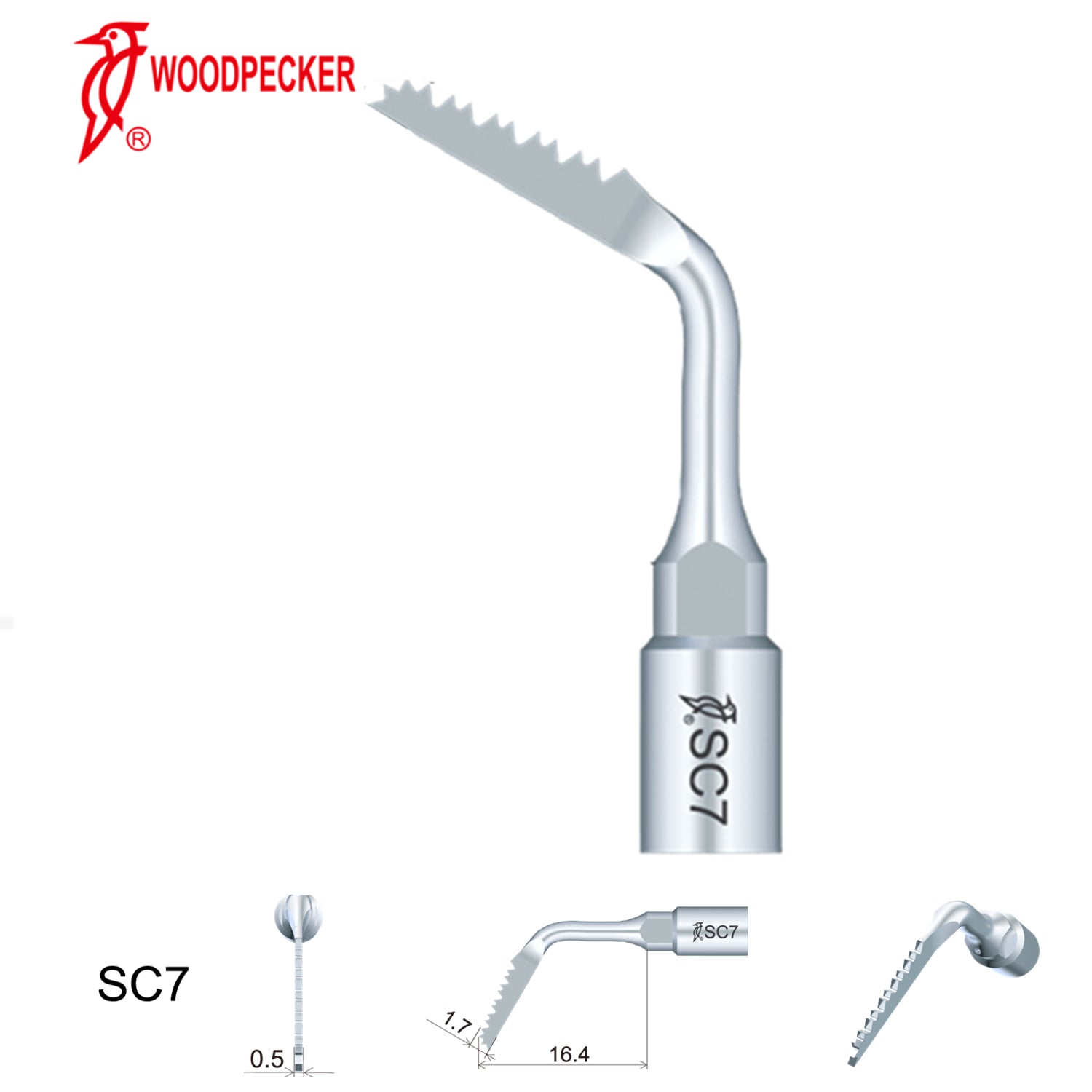 Woodpecker Ultrasonic Piezo Bone Surgery Tips fit for AiSurgery, Surgic Smart&Satelec Piezo
