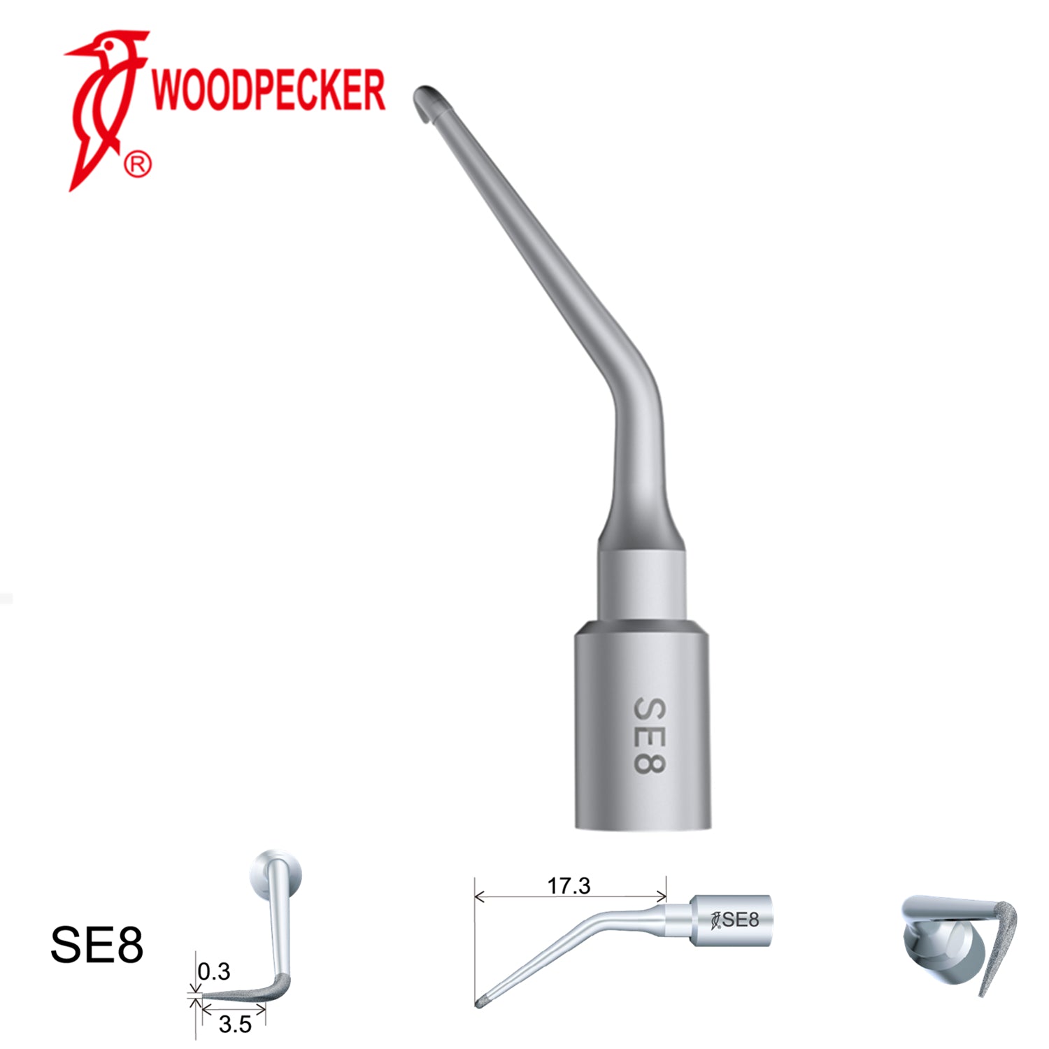 Woodpecker Ultrasonic Piezo Bone Surgery Tips fit for AiSurgery, Surgic Smart&Satelec Piezo