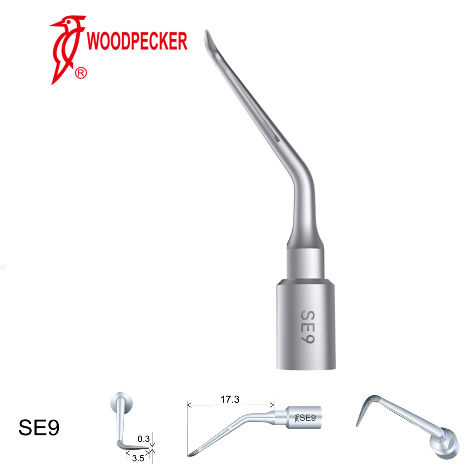 Woodpecker Ultrasonic Piezo Bone Surgery Tips fit for AiSurgery, Surgic Smart&Satelec Piezo