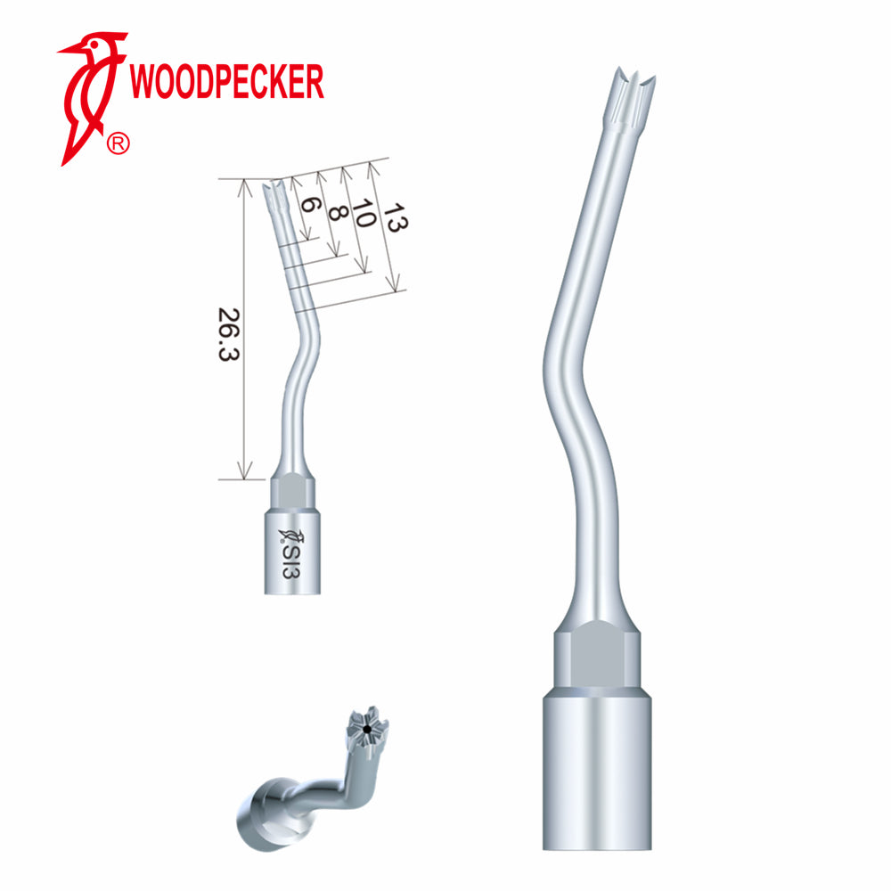 Woodpecker Ultrasonic Piezo Bone Surgery Tips fit for AiSurgery, Surgic Smart&Satelec Piezo