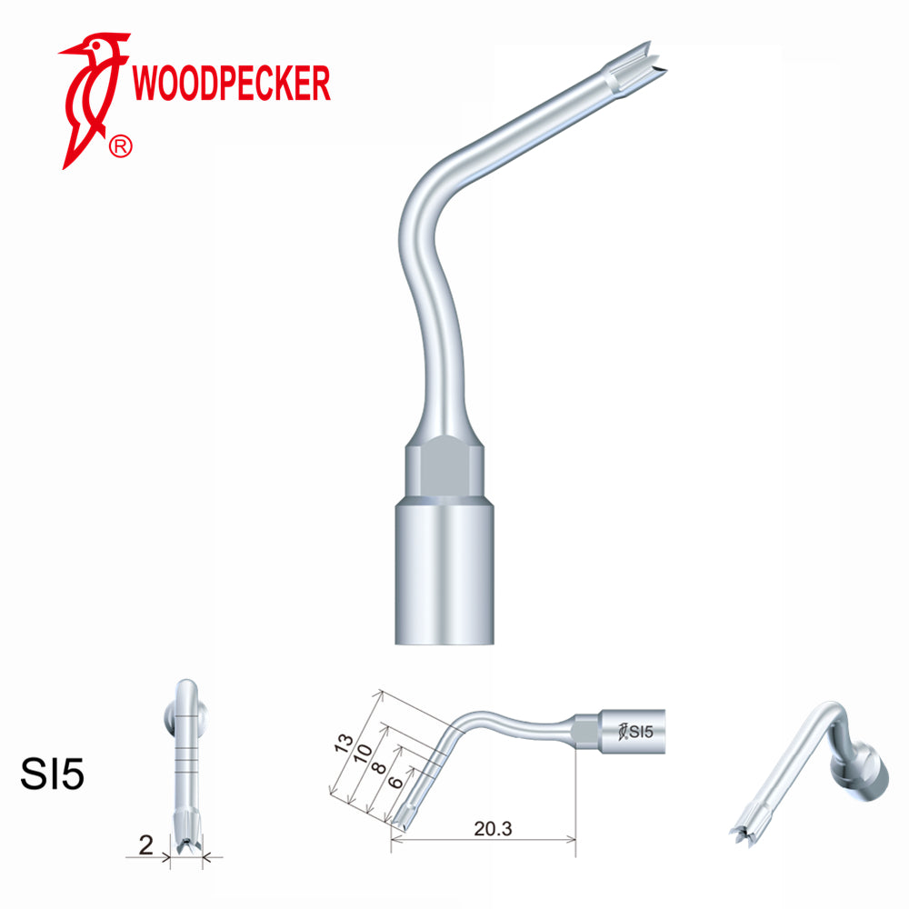 Woodpecker Ultrasonic Piezo Bone Surgery Tips fit for AiSurgery, Surgic Smart&Satelec Piezo