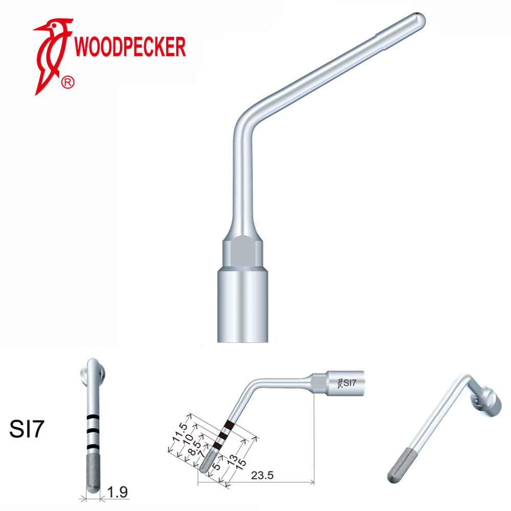 Woodpecker Ultrasonic Piezo Bone Surgery Tips fit for AiSurgery, Surgic Smart&Satelec Piezo