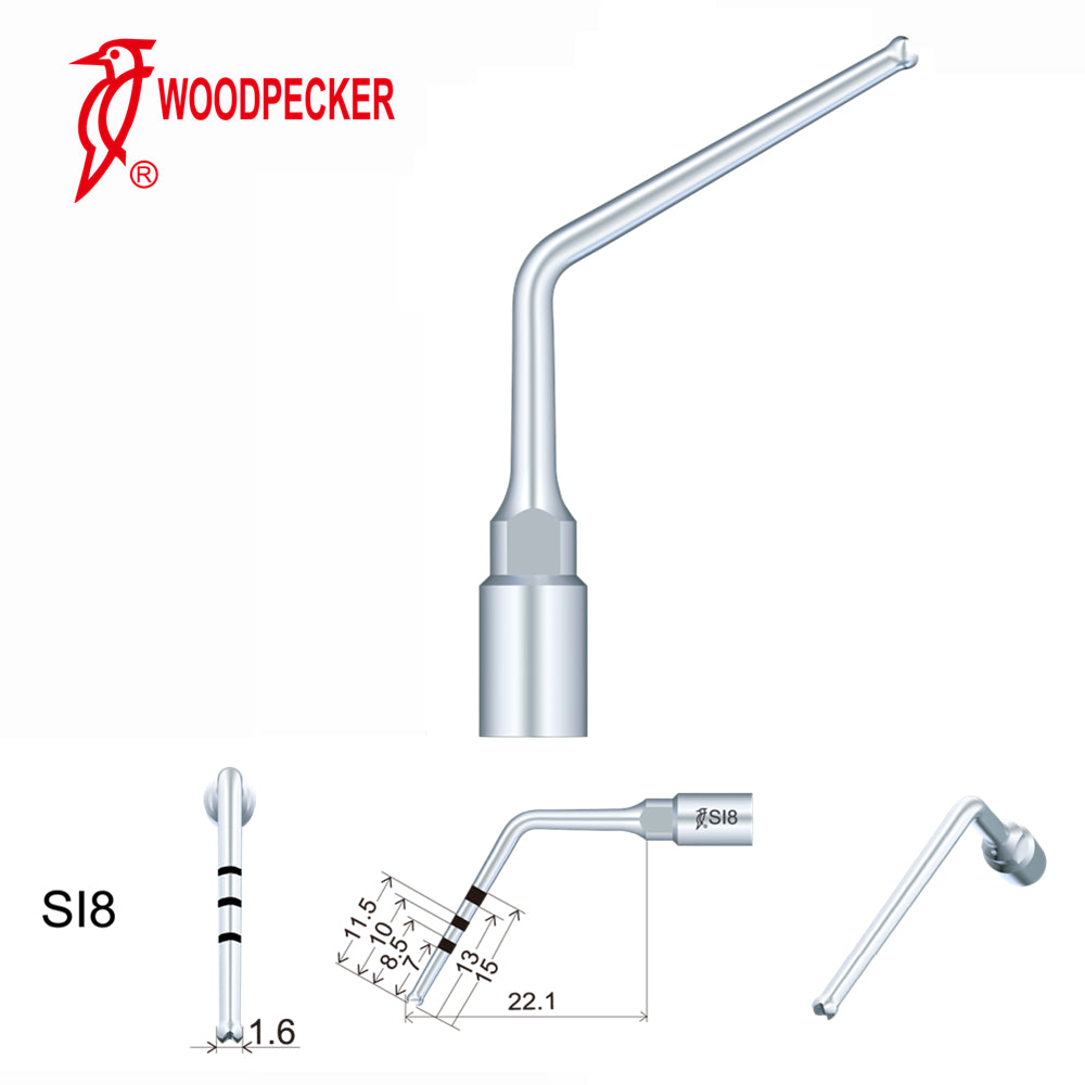 Woodpecker Ultrasonic Piezo Bone Surgery Tips fit for AiSurgery, Surgic Smart&Satelec Piezo
