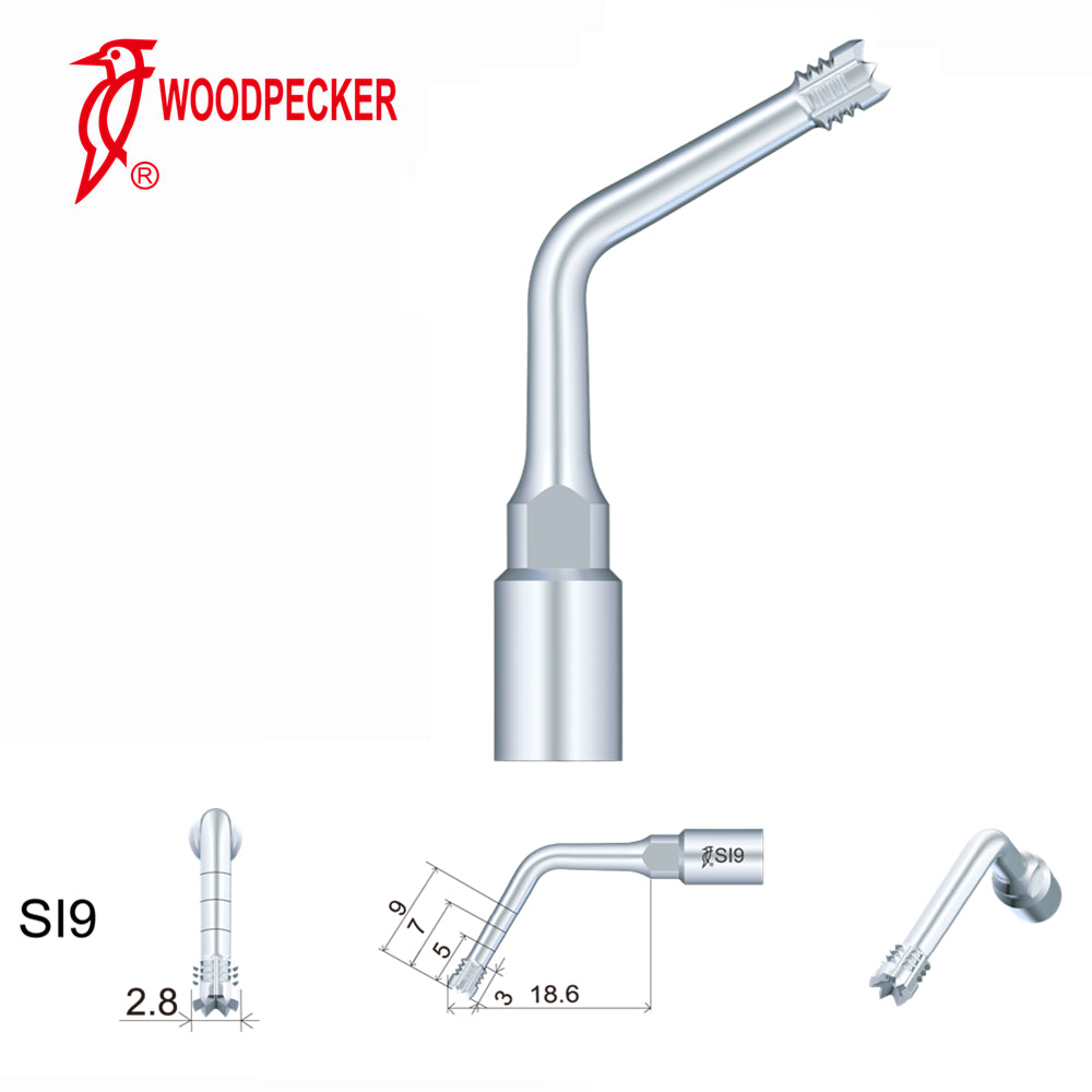 Woodpecker Ultrasonic Piezo Bone Surgery Tips fit for AiSurgery, Surgic Smart&Satelec Piezo