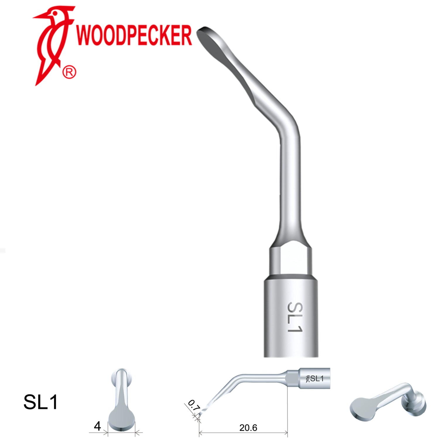 Woodpecker Ultrasonic Piezo Bone Surgery Tips fit for AiSurgery, Surgic Smart&Satelec Piezo