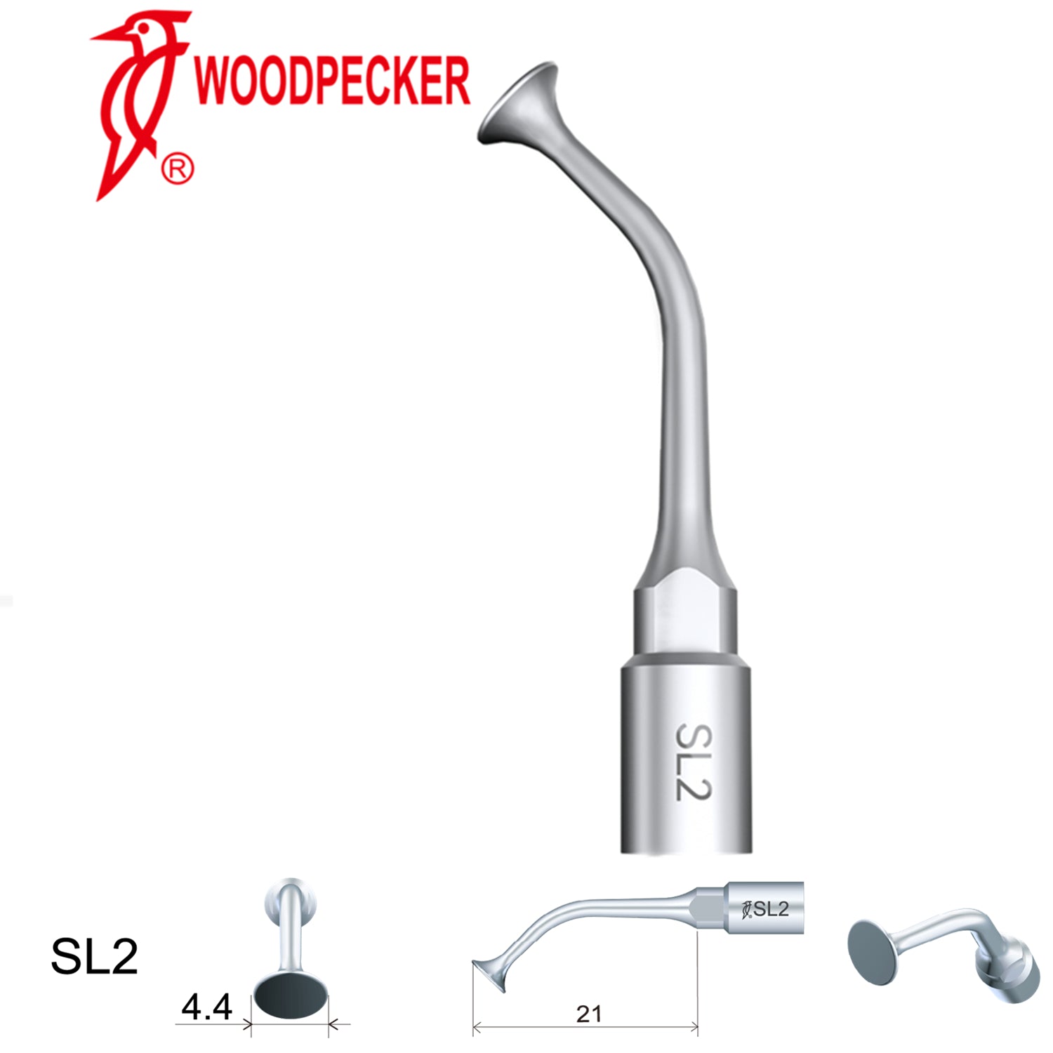 Woodpecker Ultrasonic Piezo Bone Surgery Tips fit for AiSurgery, Surgic Smart&Satelec Piezo
