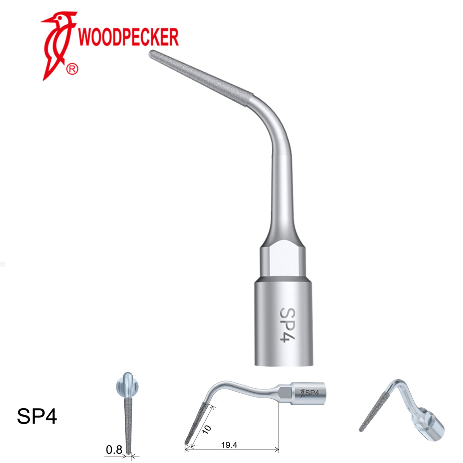 Woodpecker Ultrasonic Piezo Bone Surgery Tips fit for AiSurgery, Surgic Smart&Satelec Piezo