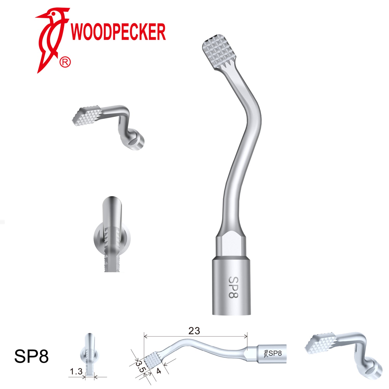 Woodpecker Ultrasonic Piezo Bone Surgery Tips fit for AiSurgery, Surgic Smart&Satelec Piezo