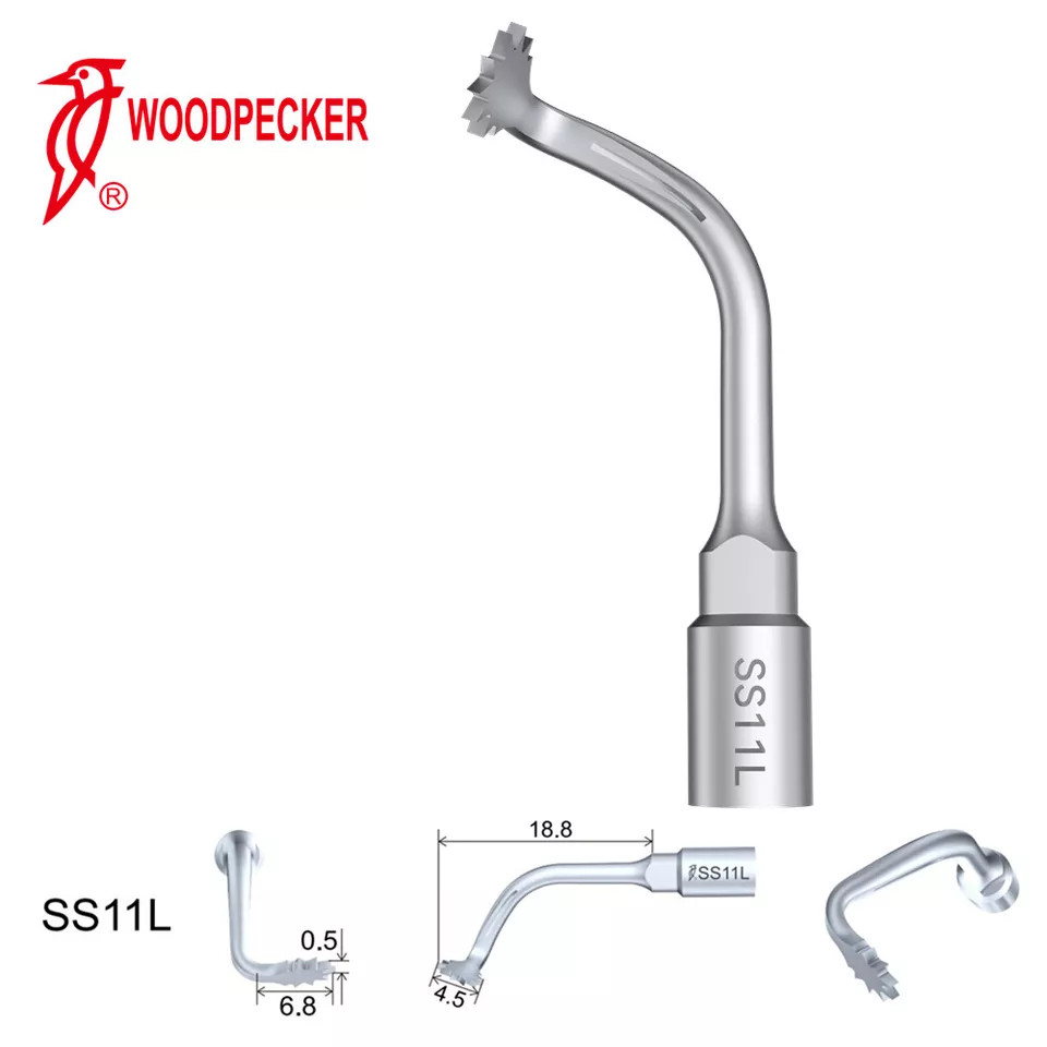 Woodpecker Ultrasonic Piezo Bone Surgery Tips fit for AiSurgery, Surgic Smart&Satelec Piezo
