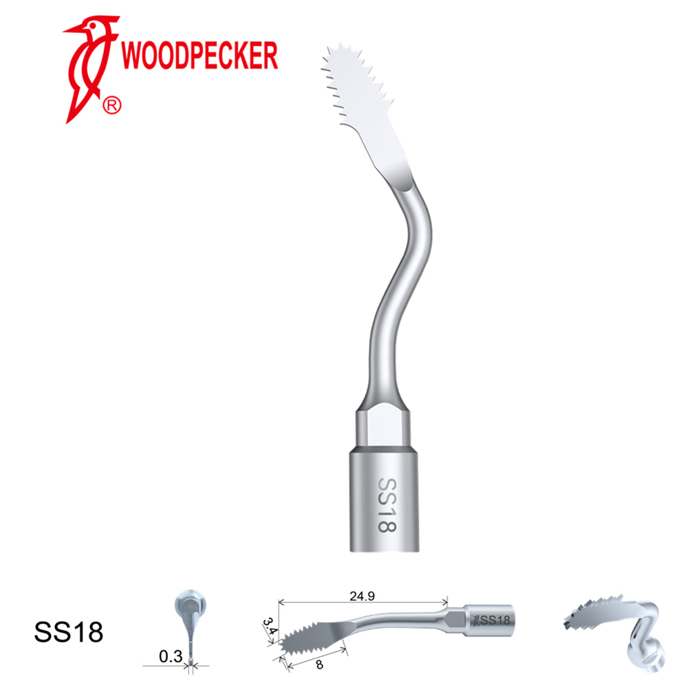 Woodpecker Ultrasonic Piezo Bone Surgery Tips fit for AiSurgery, Surgic Smart&Satelec Piezo