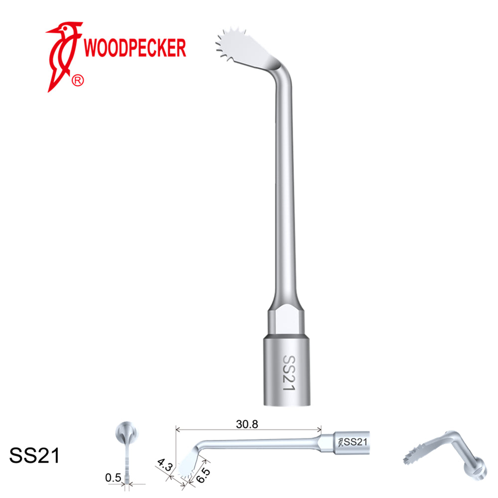 Woodpecker Ultrasonic Piezo Bone Surgery Tips fit for AiSurgery, Surgic Smart&Satelec Piezo