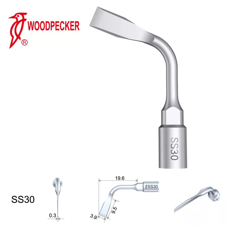 Woodpecker Ultrasonic Piezo Bone Surgery Tips fit for AiSurgery, Surgic Smart&Satelec Piezo