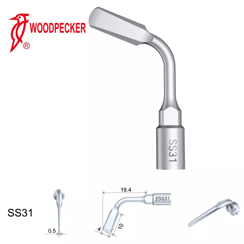Woodpecker Ultrasonic Piezo Bone Surgery Tips fit for AiSurgery, Surgic Smart&Satelec Piezo