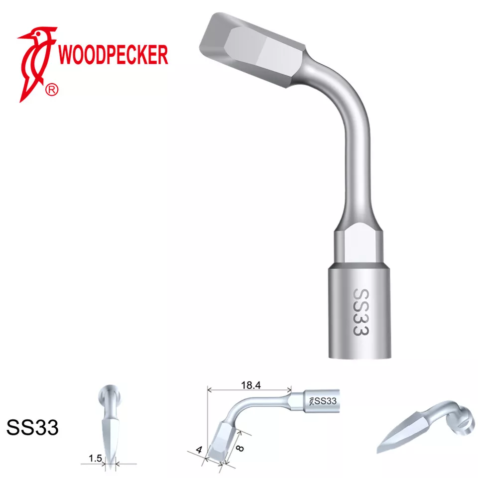 Woodpecker Ultrasonic Piezo Bone Surgery Tips fit for AiSurgery, Surgic Smart&Satelec Piezo