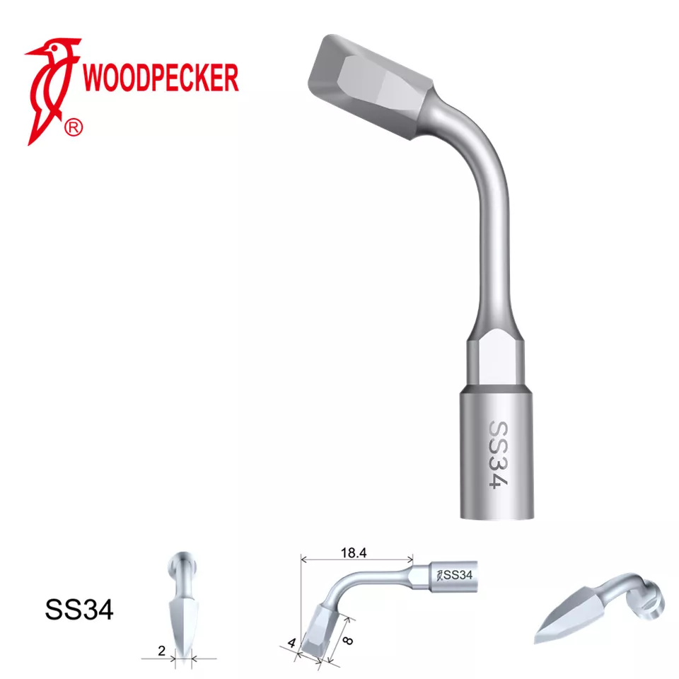 Woodpecker Ultrasonic Piezo Bone Surgery Tips fit for AiSurgery, Surgic Smart&Satelec Piezo