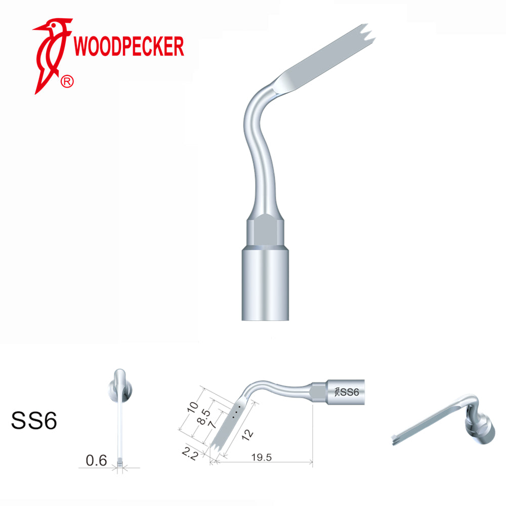 Woodpecker Ultrasonic Piezo Bone Surgery Tips fit for AiSurgery, Surgic Smart&Satelec Piezo