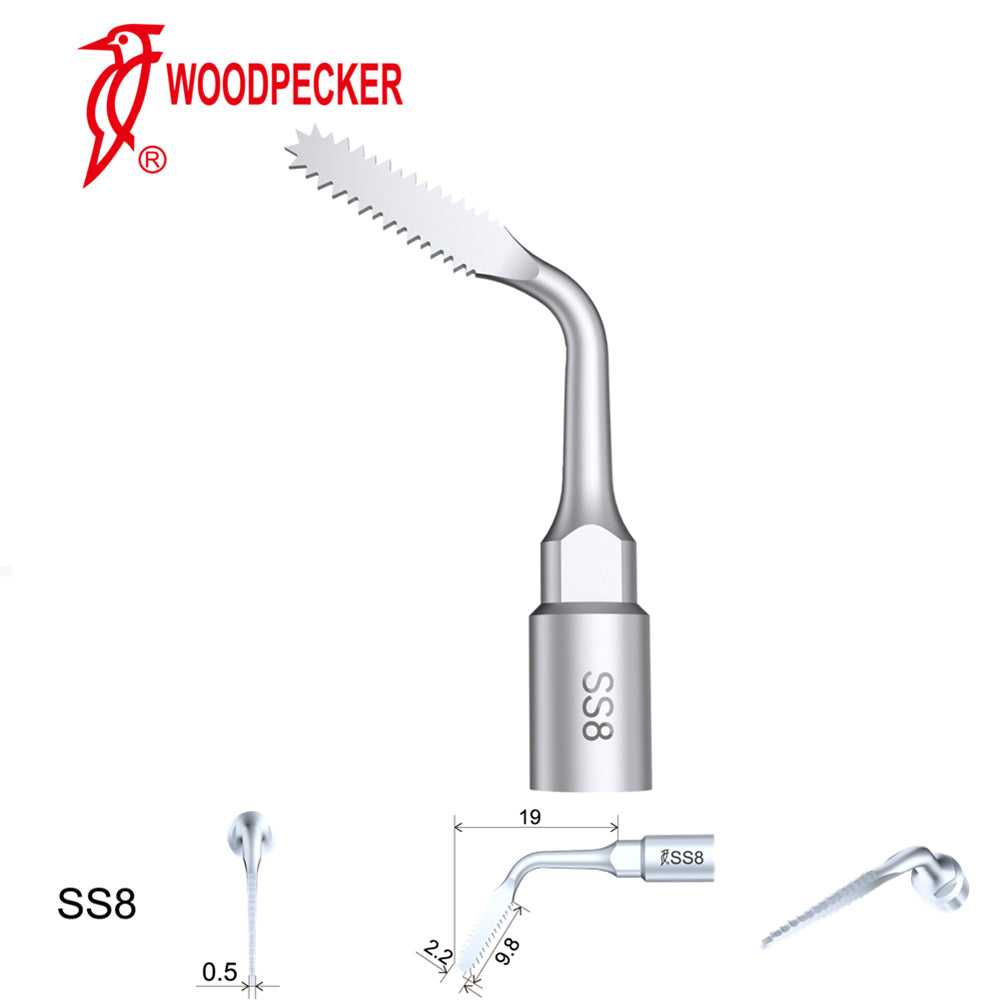 Woodpecker Ultrasonic Piezo Bone Surgery Tips fit for AiSurgery, Surgic Smart&Satelec Piezo