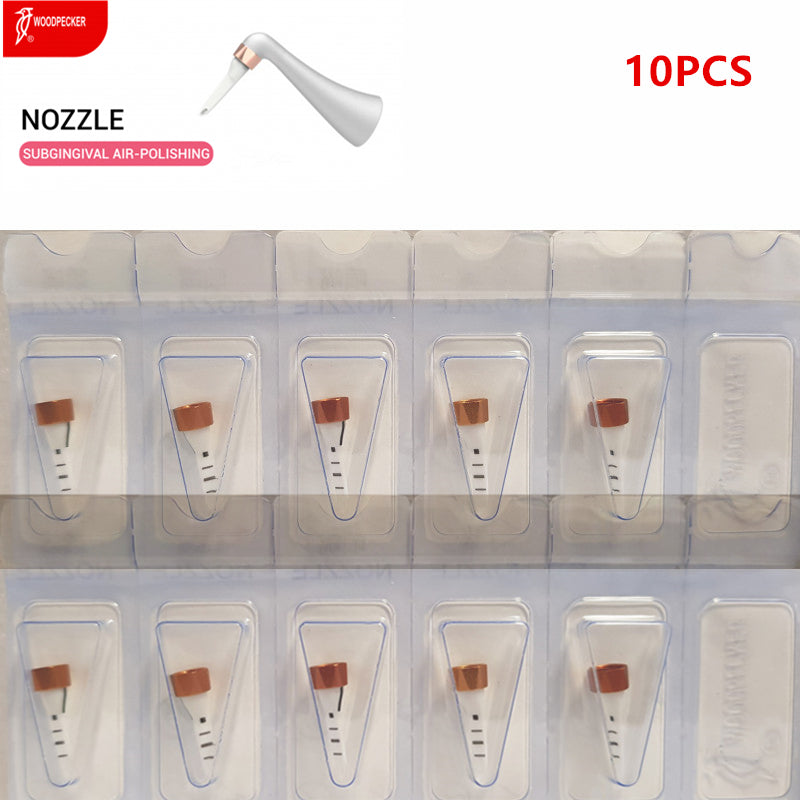 Woodpecker Air Polisher Subgingival Air Polishing Nozzle 10/pk