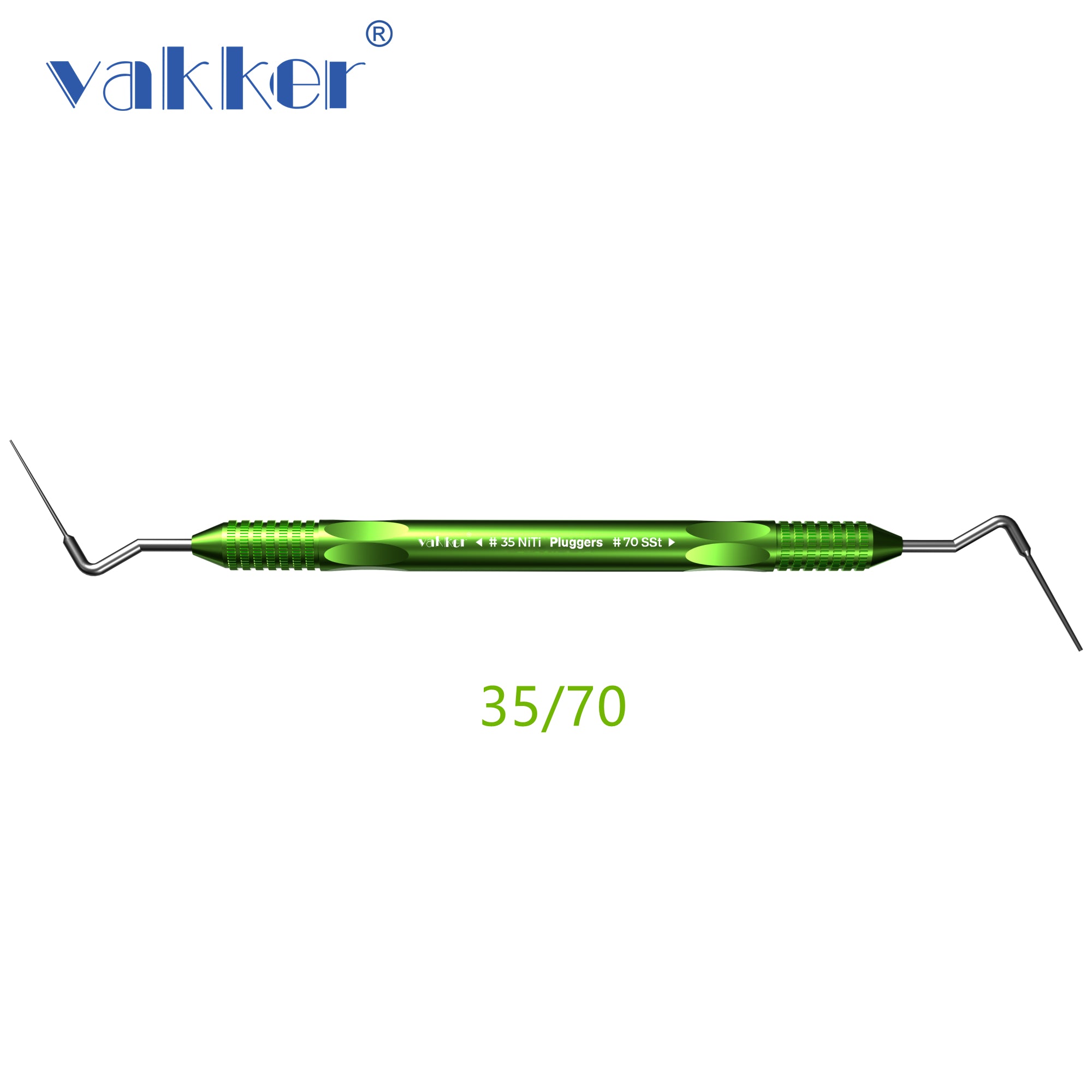 Vakker® Condenser Gutta-Percha Hand Plugger Set