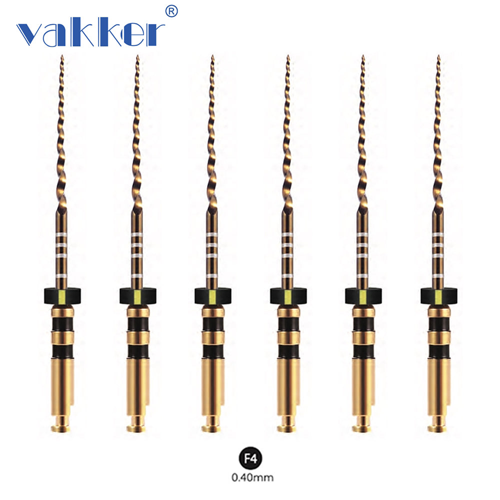 vakker® V Taper Gold NiTi Rotary Endo File