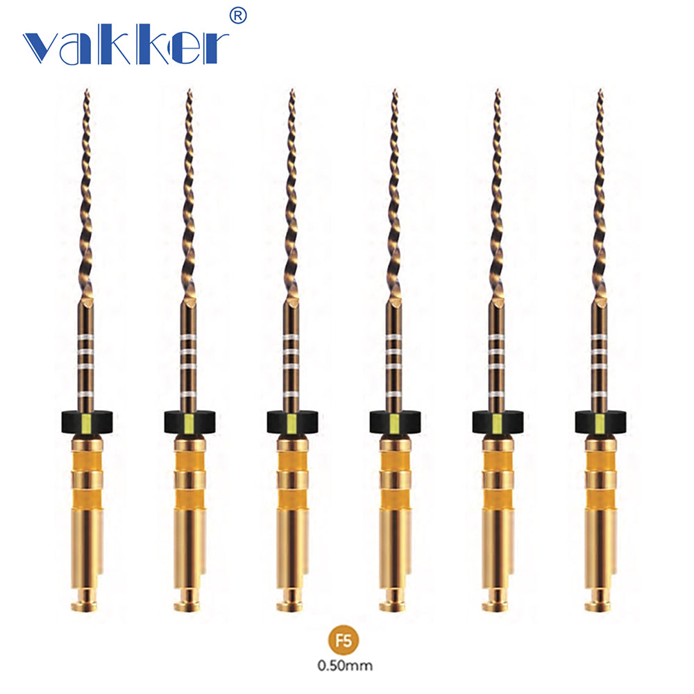 vakker® V Taper Gold NiTi Rotary Endo File