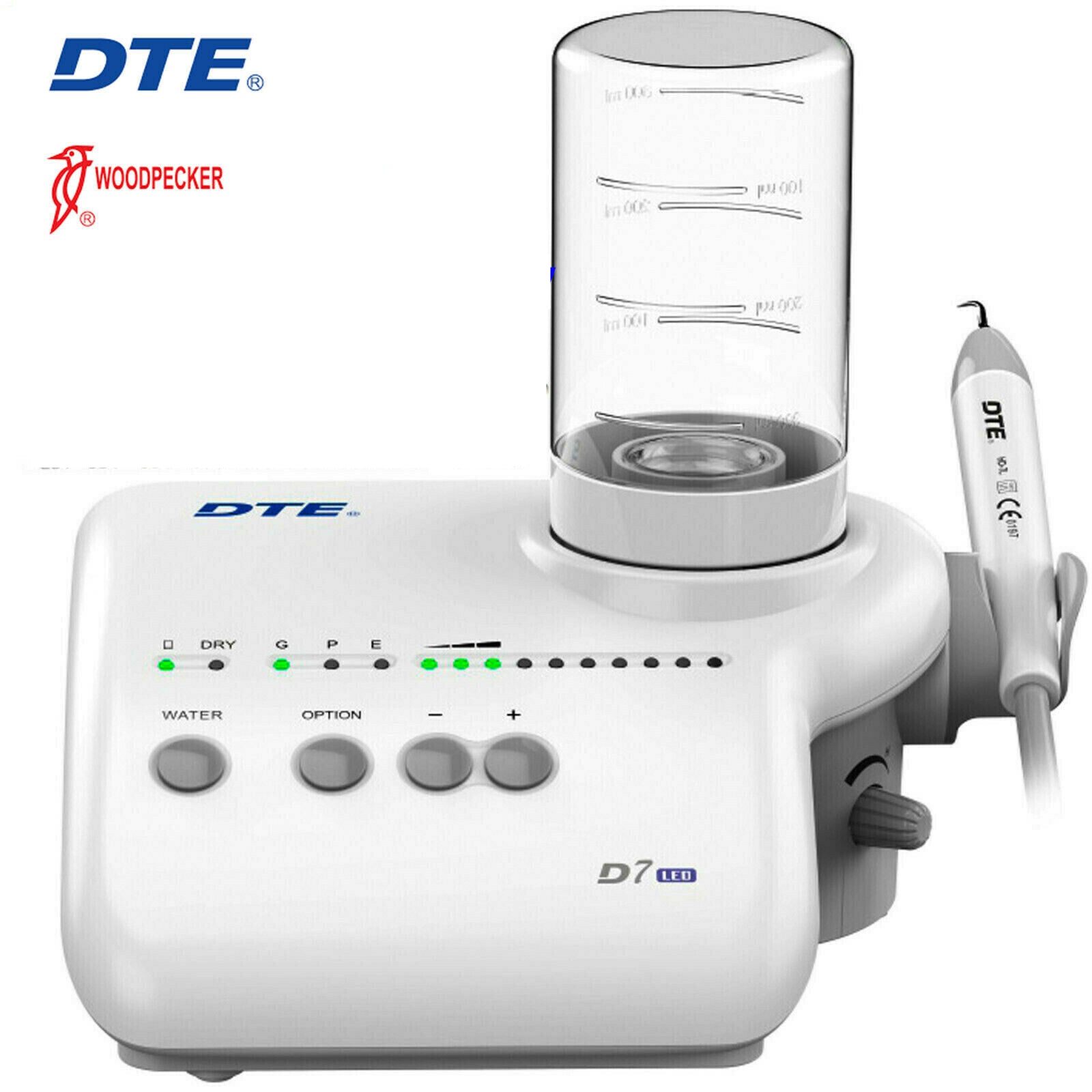 Woodpecker DTE D7 LED Ultrasonic Piezo Scaler--Scaling, Perio, Endo