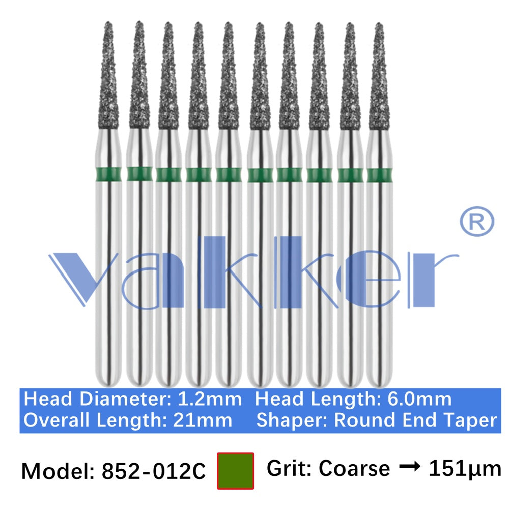 Vakker® Diamond Burs X-Mas Tree Diamond Burs 10/pk