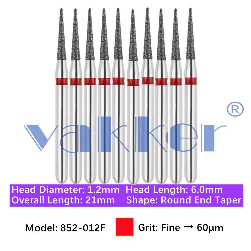 Vakker® Diamond Burs X-Mas Tree Diamond Burs 10/pk