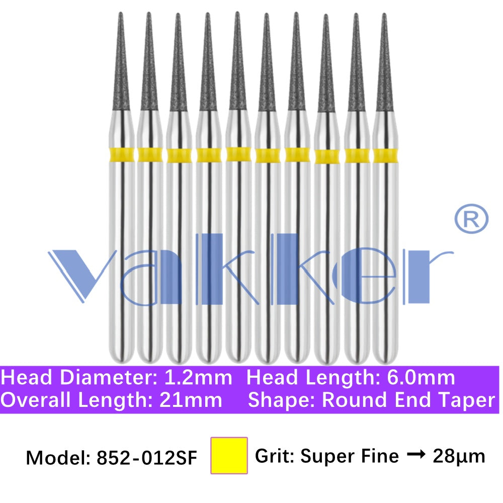 Vakker® Diamond Burs X-Mas Tree Diamond Burs 10/pk