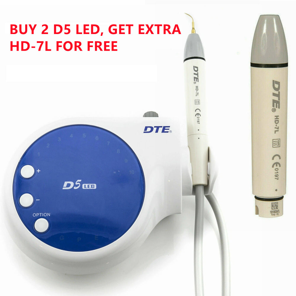 Buy 2 D5 LED Scaler Get 1 Extra HD-7L Handpiece for Free