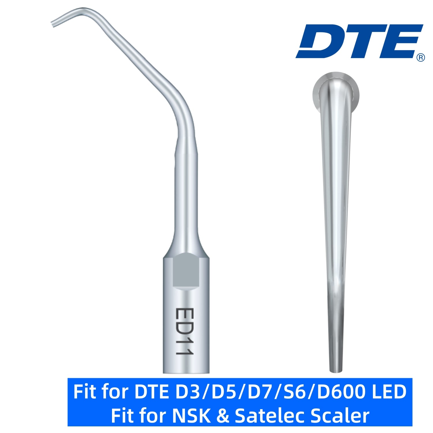 DTE Dental Ultrasonic Scaler Tips ED1 1pc/pk Fit for NSK & Satelec Scaler