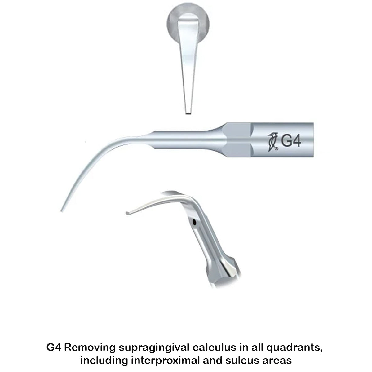 Ultrasonic Scaler Silver Tips G4/GD4