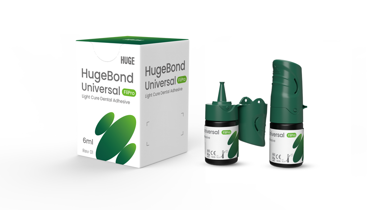 HugeBond Universal FliPro Light Cure Dental Adhesive