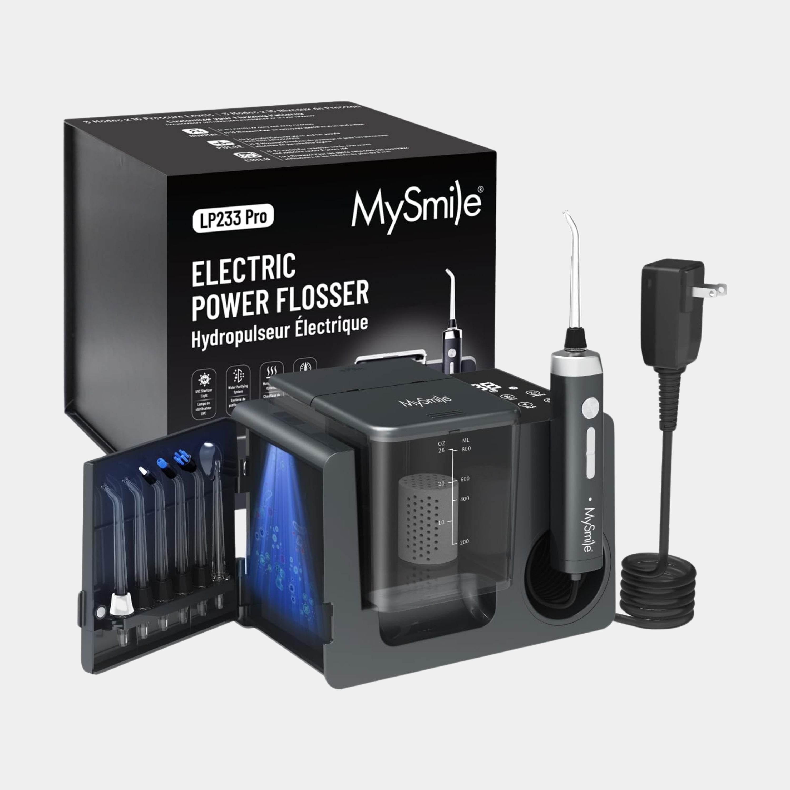 LP233 Pro UVC Sterilizable Countertop Water Flosser