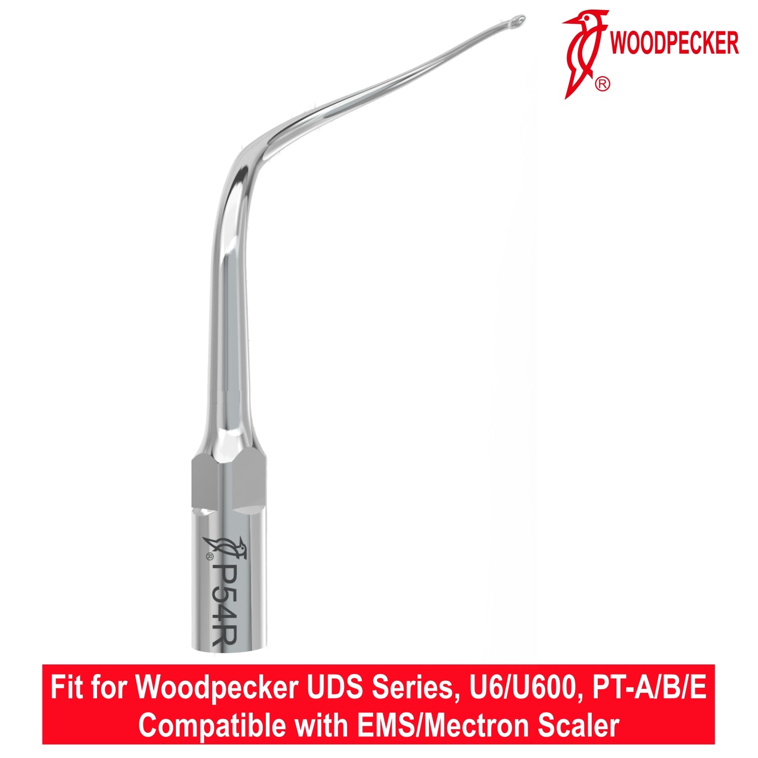 Woodpecker Ultrasonic Scaler Tips P54R 1pc/pk Fit for EMS & Mectron scalers
