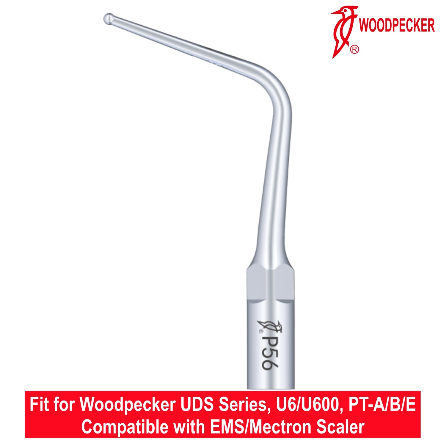 Woodpecker Ultrasonic Scaler Tips P56 1pc/pk Fit for EMS & Mectron scalers