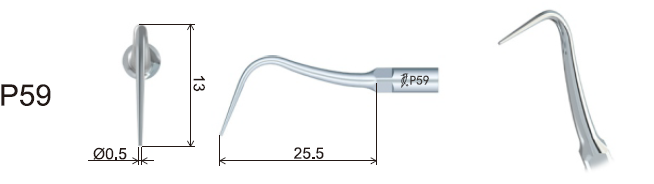 Piezo Scaling Tips for Woodpecker Air Polisher AP-B/PT-A/PT-B