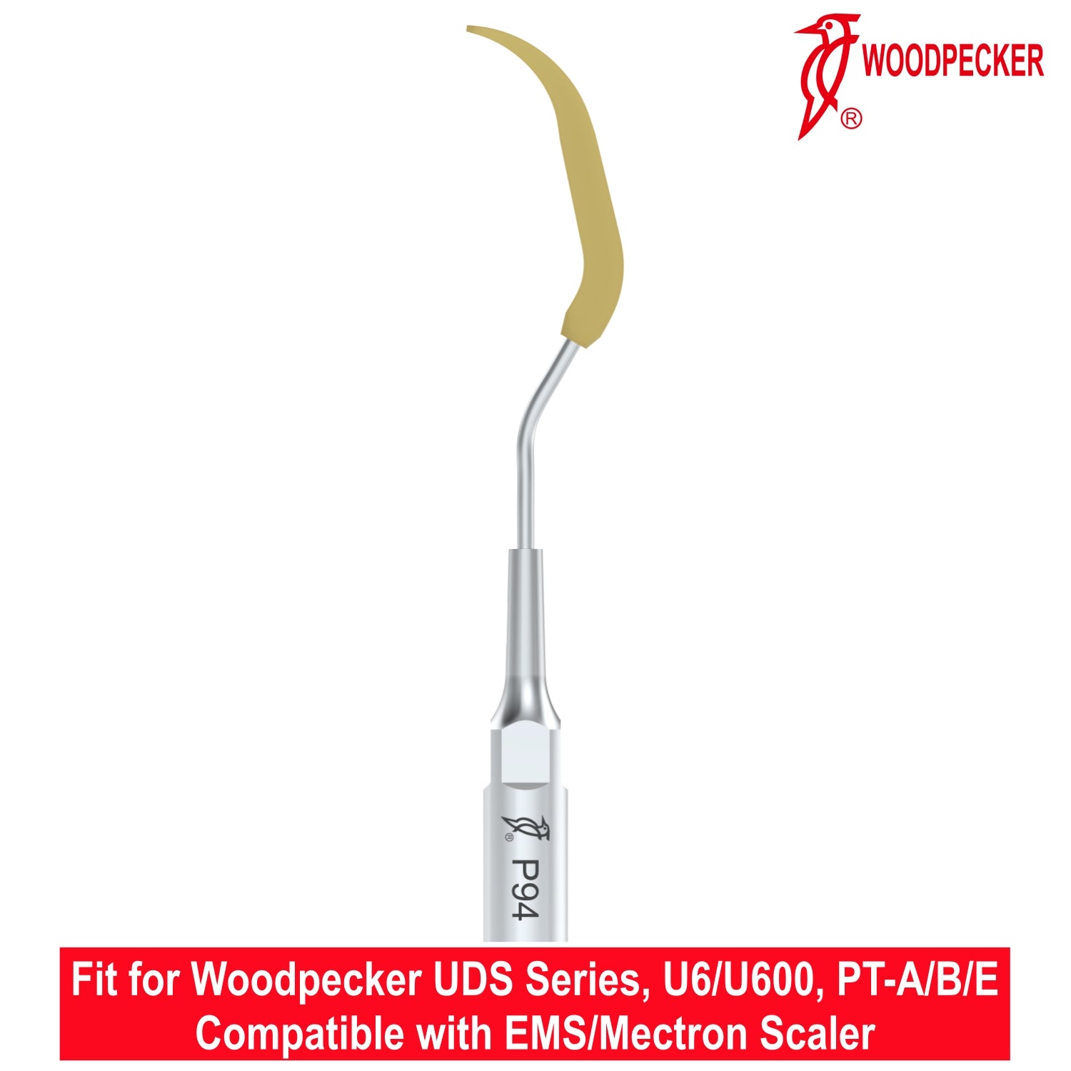 Woodpecker Ultrasonic Scaler Tips P94 1pc/pk Fit for EMS & Mectron scalers