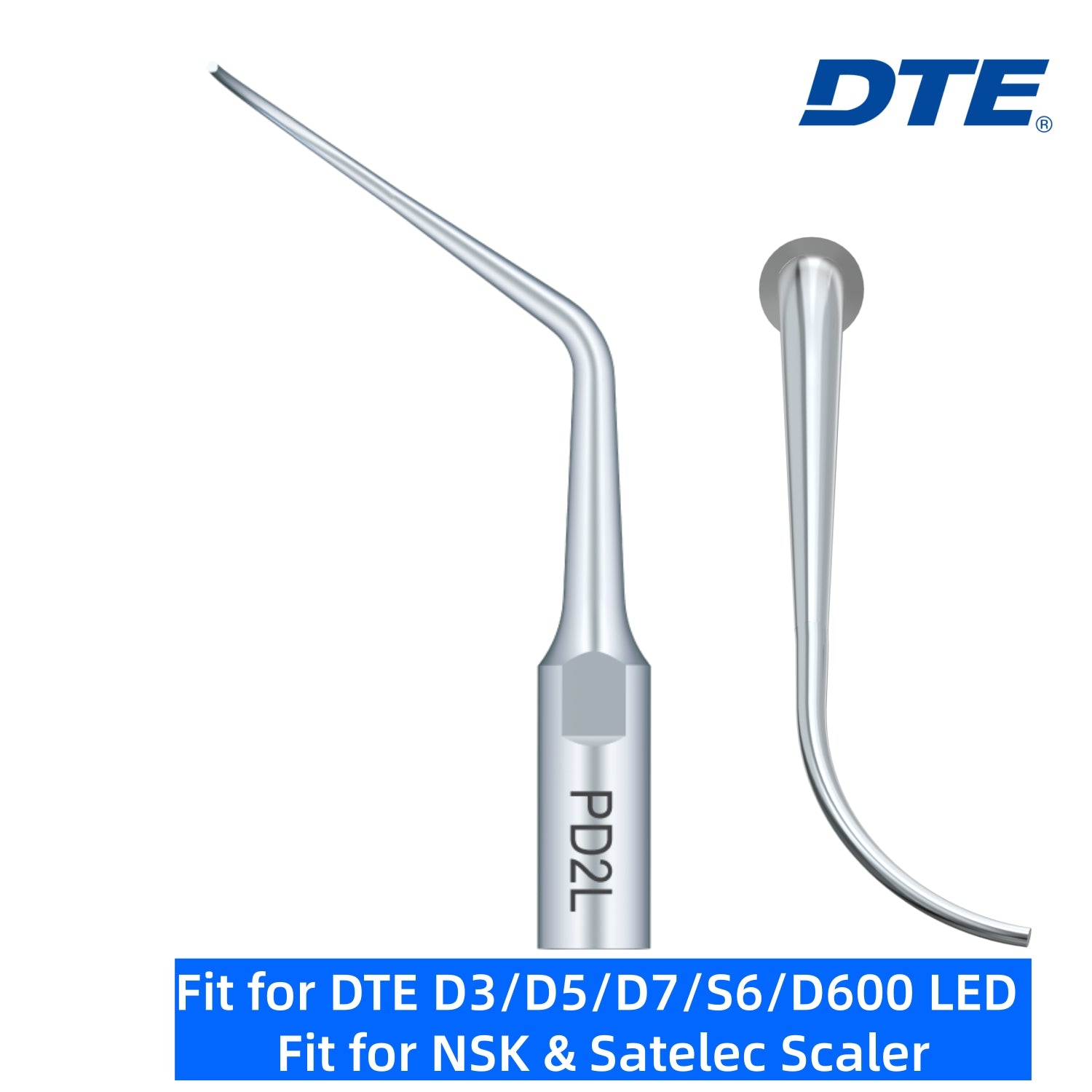 DTE Dental Ultrasonic Scaler Tips PD2L 1pc/pk Fit for NSK & Satelec Scaler