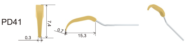 Ultrasonic Scaler Silver Tips-P41/PD41