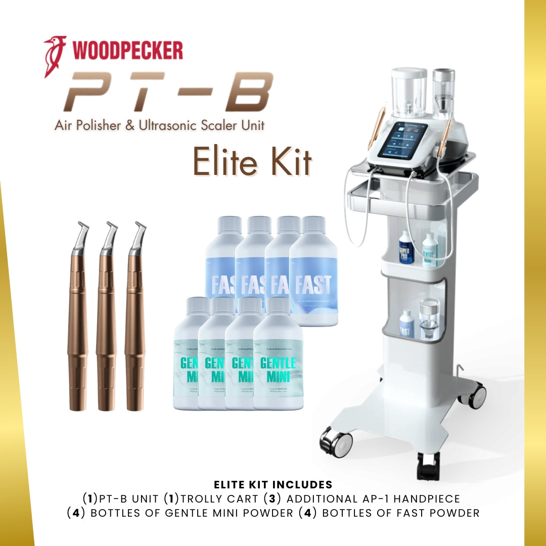 Woodpecker® PT-B Air Polisher | Dental Biofilm Removal & Ultrasonic System