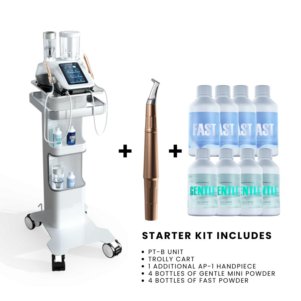 Woodpecker PT-B Air Polisher & Ultrasonic Dental Scaler-Starter Kit